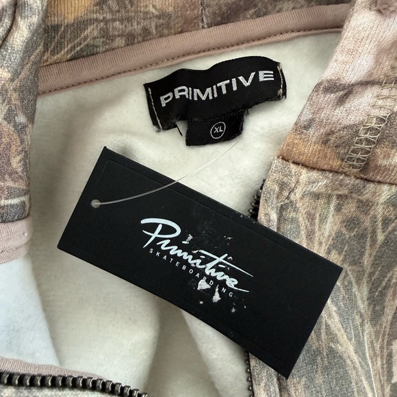 Primitive Dirty P Camo Full Zip Hoodie Sweatshirt NWT Size XL - Picture 5 of 6